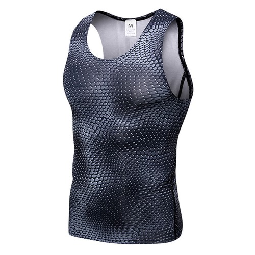 Men Sports Tank Tops Running Fitness Activewear Athletic Quick Dry Cycling Vest - Picture 15 of 17