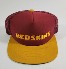 Vintage New Era Washington Redskins Pro Design Mesh Adjustable Snapback Hat USA