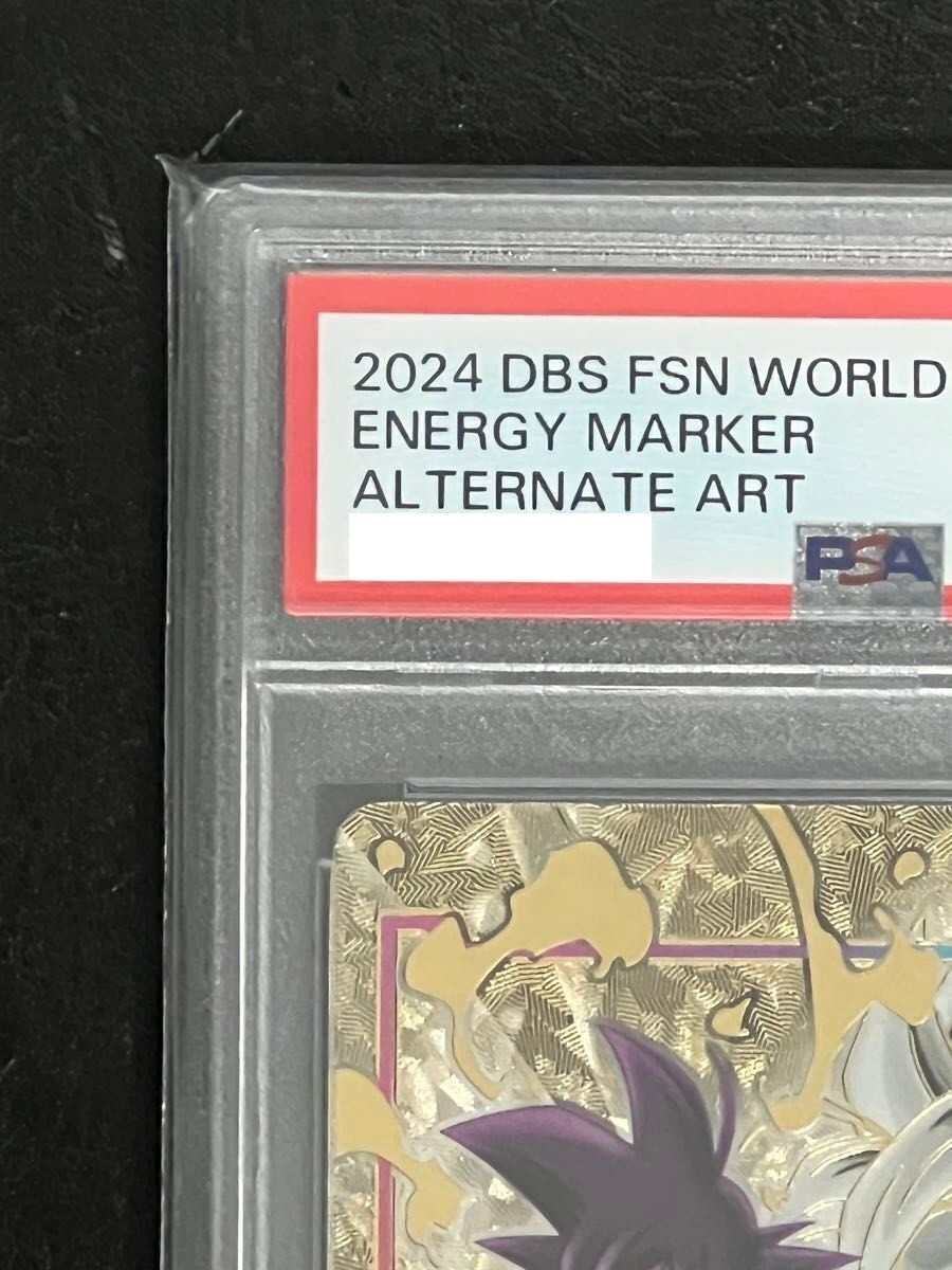 ドラゴンボールカード  ブラックゴクウ エナジーマーカー 英語 PSA10 PSA10 Son Goku Black E01-07 Energy Marker Fusion World