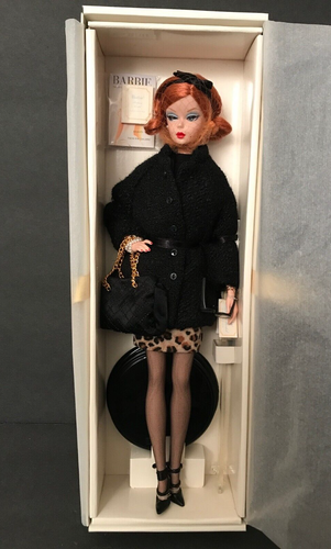 Fashion Editor Silkstone Barbie Doll Fashion Model Collezione FAO Nero.