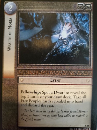 Lord of the Rings LOTR TCG Fellowship ofthe Ring 2ND TIER Singles Pick Your Card - Picture 109 of 109