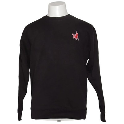 Cotton Heritage, Sweatshirt, Größe: M, Schwarz, Baumwolle/Polyester, Print #LZe