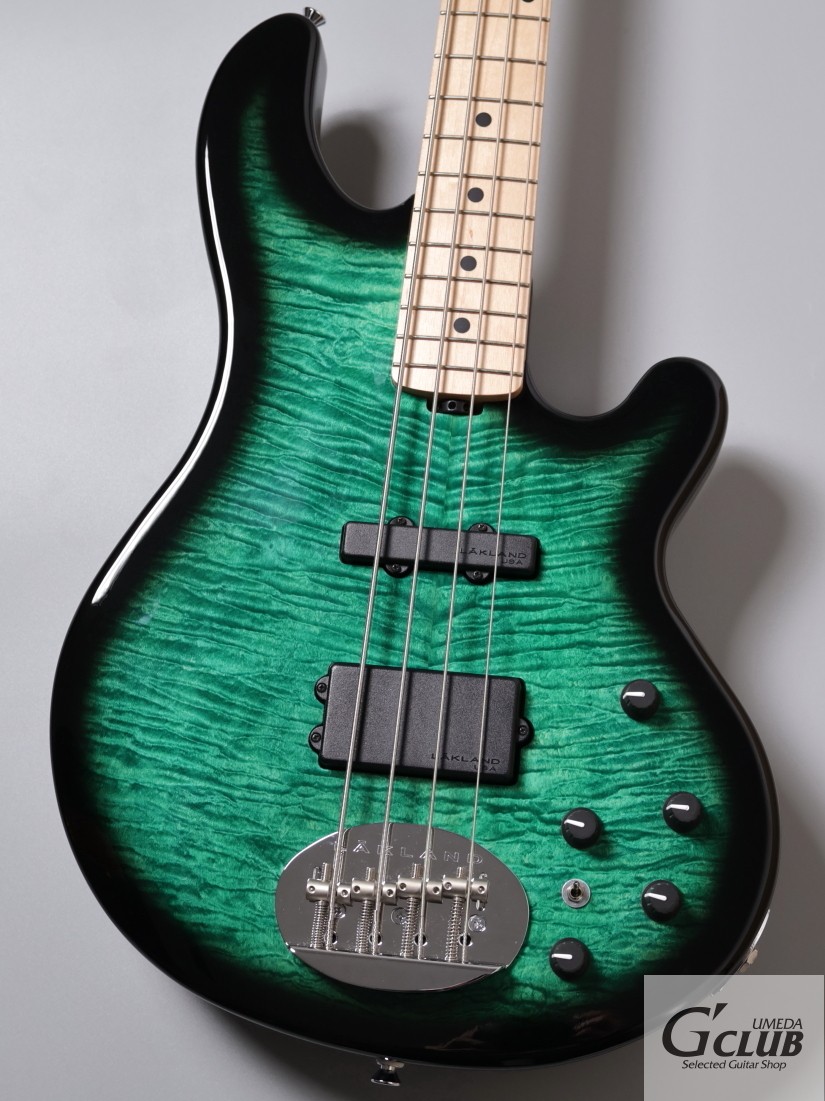 Green Sunburst- Lakland SL44-94 Deluxe-Teal