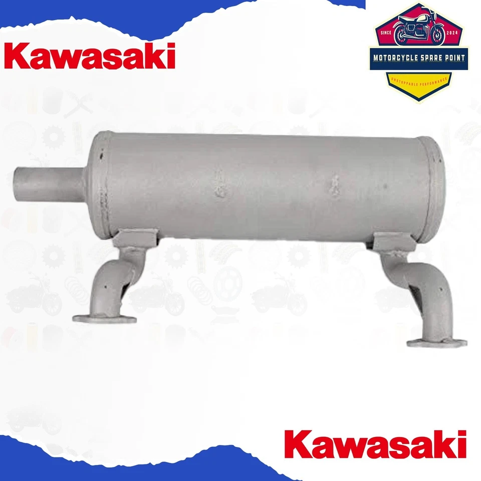 PARTE ORIGINALE OEM KAWASAKI # 49070-0879 MARMITTA - Immagine 2 di 3