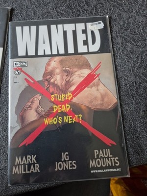 2 Issues ''Wanted'', Image Comic Book,  #4 & #6