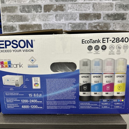 Epson EcoTank ET2840 Special Edition Wireless Color All-in-One Supertank Printer - Afbeelding 5 van 5