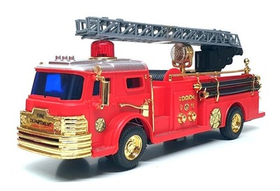 Ｓ★商品Ｎｏ.３４３４☆ＮＥＷ・ＢＲＩＧＨＴ社ＦＩＲＥ・ＲＥＳＣＵＥ消防車ＢＩＧ Yahoo!オークション - 動作確認済 特大 トレーラー NEW BRIGHT
