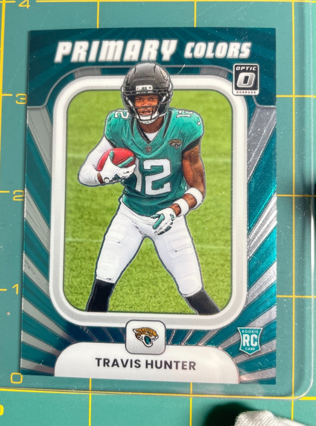 2025 Panini Donruss Optic - Rookie Primary Colors Travis Hunter #3 Autographs...