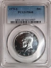1970-S Kennedy 40% Silver Proof Half Dollar PCGS PR68 50c US Coin