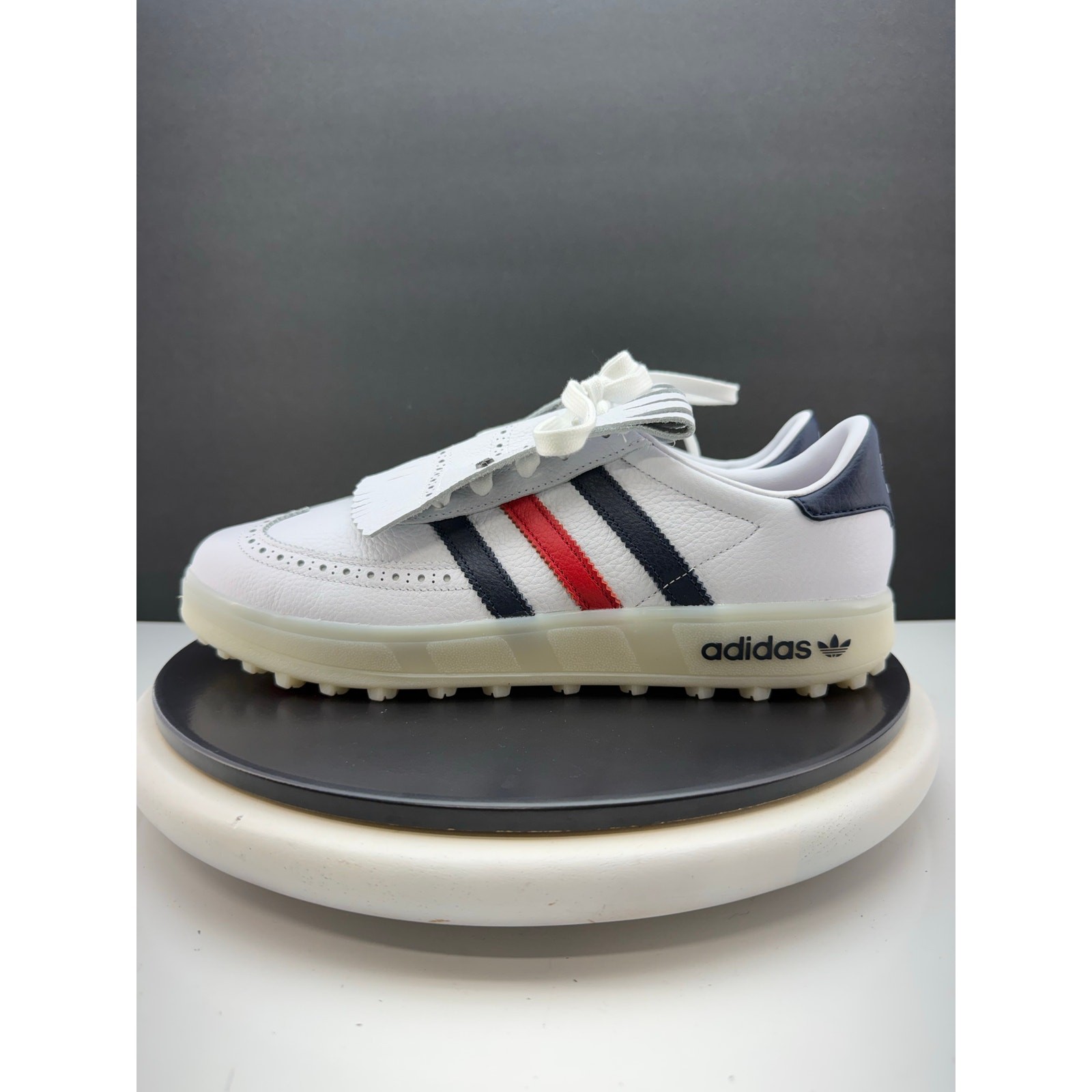 Shoes Mens Size 10 White Blue Ih2266