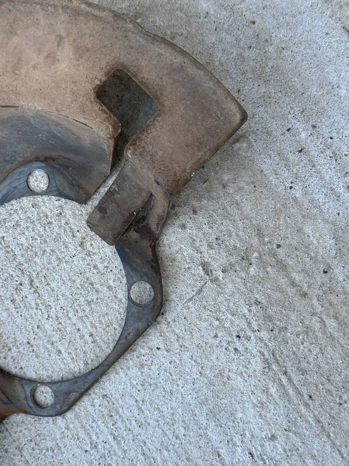 2000-2002 Dodge Ram 2500 3500 Dana 60 Front Dust Brake Shield LH And RH OEM - Image 2 of 4