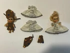 VINTAGE “CINDERIDDLE" LOT OF 2 DOLLS WITH EXTRA OUTFITS