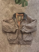 vintage 90s Authentic Structure Outwear brown bomber jacket