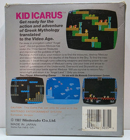 Kid Icarus Nintendo NES PAL English CIB 1987
