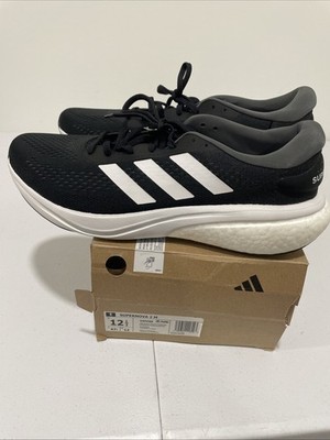 Men s Size 12  1/2 - adidas Supernova 2 Black White