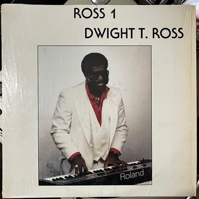 DWIGHT T. ROSS Ross 1 OG LP Black Foot Records Funk Boogie Modern Soul 1986 EX