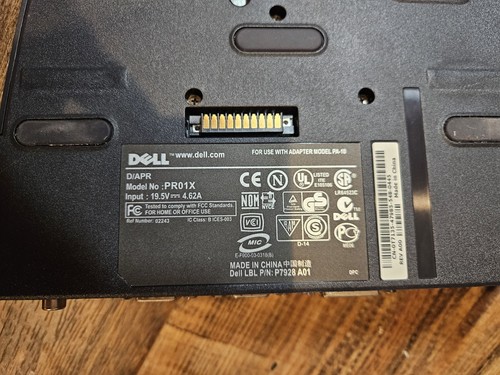 Dell PR01X Port Replicator Latitude D-Series Precision docking station - Afbeelding 8 van 8