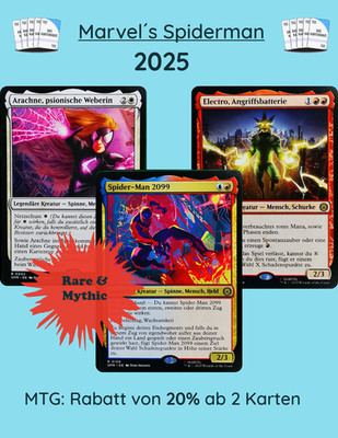 Magic MTG | SPM | Marvel's Spider-Man | Rare & Mythic | Auswahl | DE NM