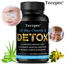 15 Day Cleanse Detox Advanced Formula Supports Gut Immune System Health 120 Pill
