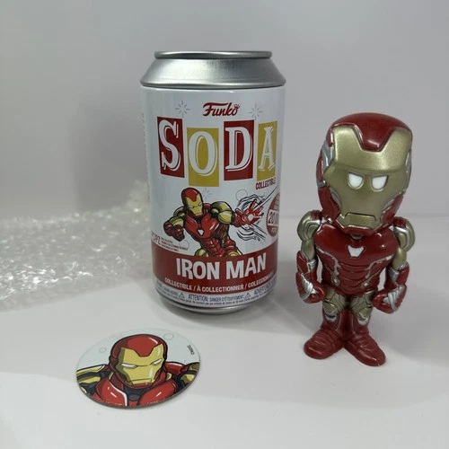 Funko Soda, Marvel Avengers End Game, Iron Man, *Common*, Pre-Owned.