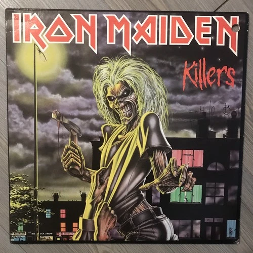 Iron Maiden 1981 Killers Harvest ST-12141 LP 🇺🇸US