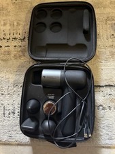 Sharper Image Massage Gun With Heating And Cooling With Case And Attachments