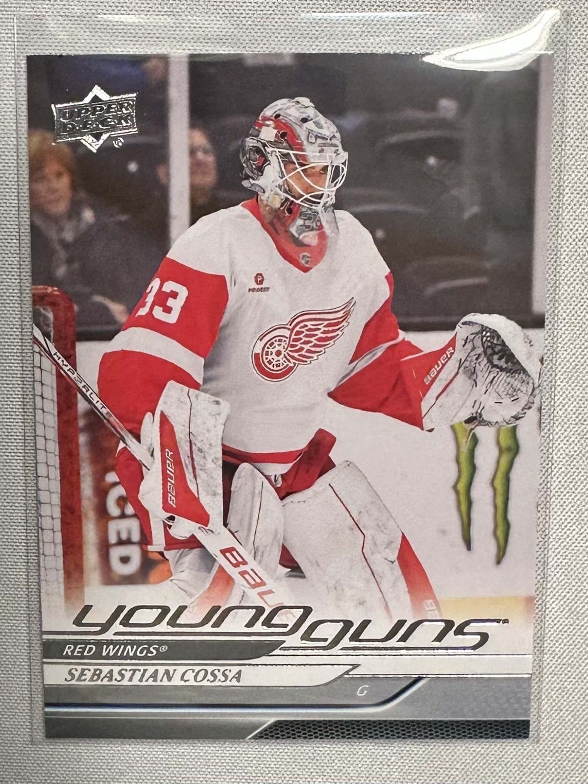 2024-25 Sebastian Cossa Young Guns Upper Deck Extended Series[#708][RC][Detroit]