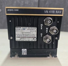 Bendix/King VC-411B NAV VHF Transceiver – Flugfunkgerät
