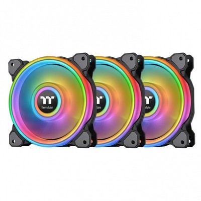 4713227521574 Fan Riing Quad 12 RGB TT Premium 3Pack Thermaltake