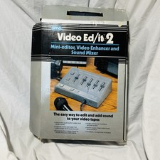 Sima Video Ed/it 2 Mini-editor Video Enhancer Sound Mixer Model SED-2 NEW