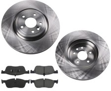 Front Disc Brake Rotors & Disc Brake Pads For Jaguar XE 2017-2020 with 325MM