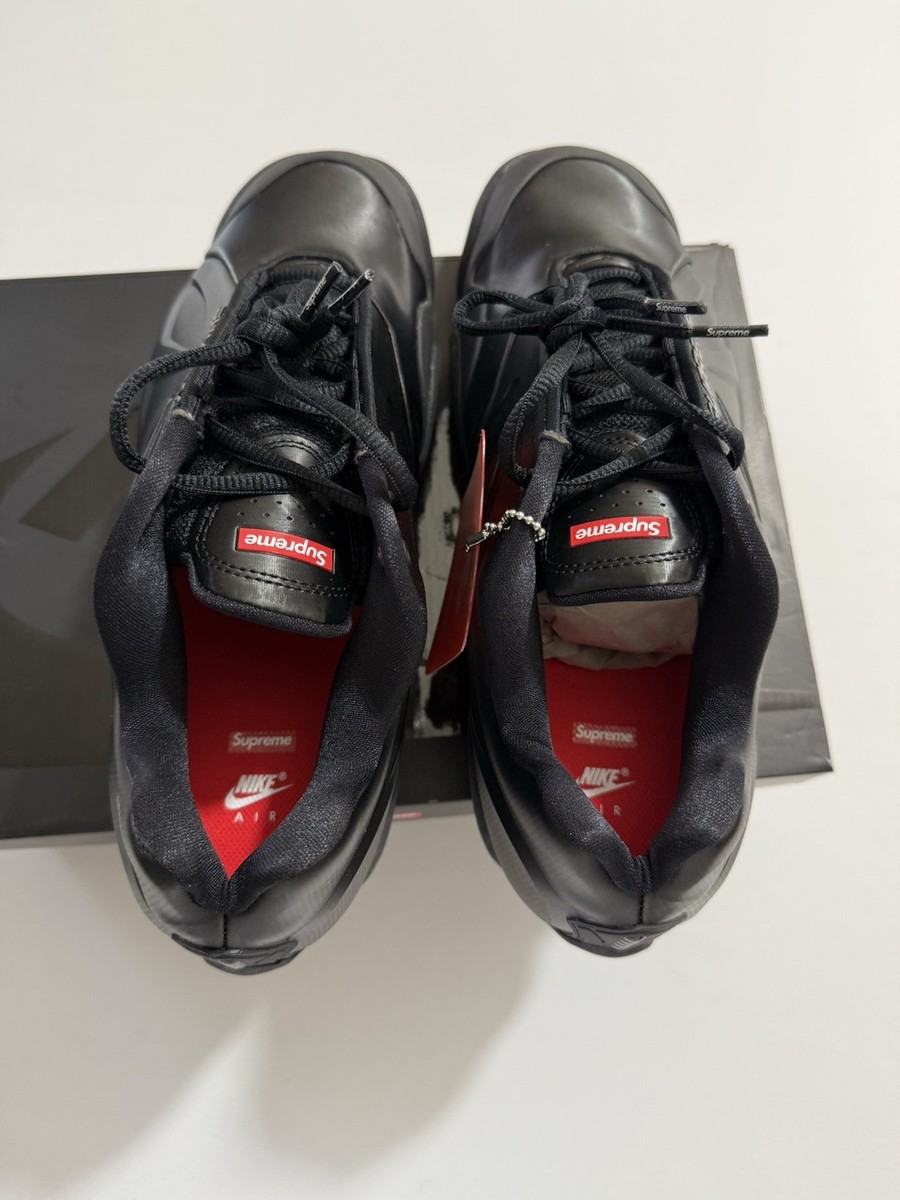 シューズ(男性用) Supreme x Nike Courtposite 28cm us10 Size 10 - Nike Supreme x Air Zoom Courtposite Black for sale