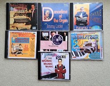 Job lot of 7x Wurlitzer Theatre Organ music CDs Bundle Easy Listening Various