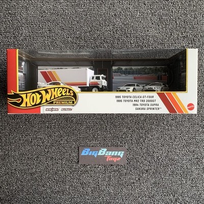 Hot Wheels Premium Toyota Diorama Box Set 2026 (In-Stock) New TRD