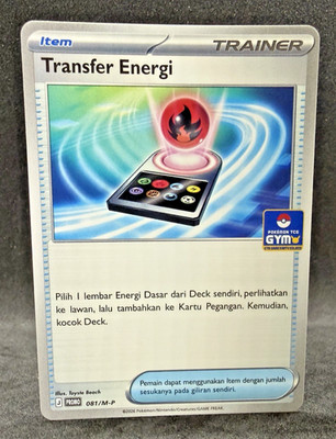 Special Pokémon TCG Indonesia Trainer Energy Search Gym Promo 081/M-P Near Mint