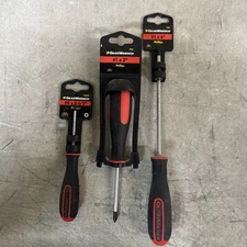 NEW GearWrench Philips Screwdriver 3pc #0x2-1/2” & #1x3” & #1x6” PN In Desc