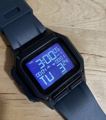 NIXON THE REGULUS Digital Wristwatch Unisex Dark Slate 100M Water Resistant