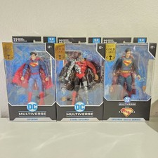 McFarlane Toys DC CYBORG SUPERMAN  SUPERMAN BATTLE DAMAGE  SUPERMAN NEW 52