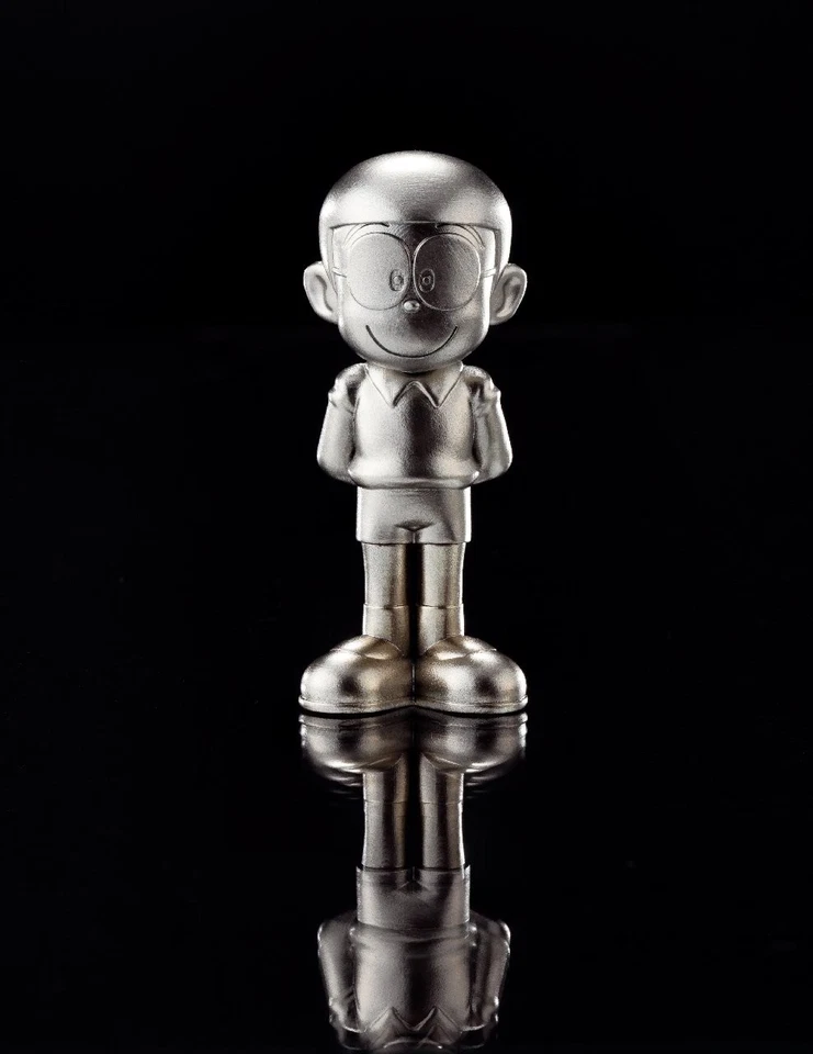 Figura de ação Absolute Chogokin Nobita cerca de 50mm fundido Draemon Bandai Japão - Imagem 2 de 3