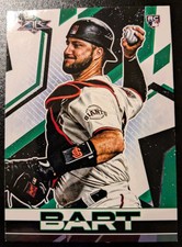 2021 Topps Fire Baseball Joey Bart Rookie #11 San Francisco Giants