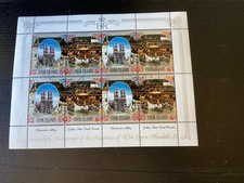 Cook Islands  / 25th Accession to the throne Used Sheet. postage stamps,