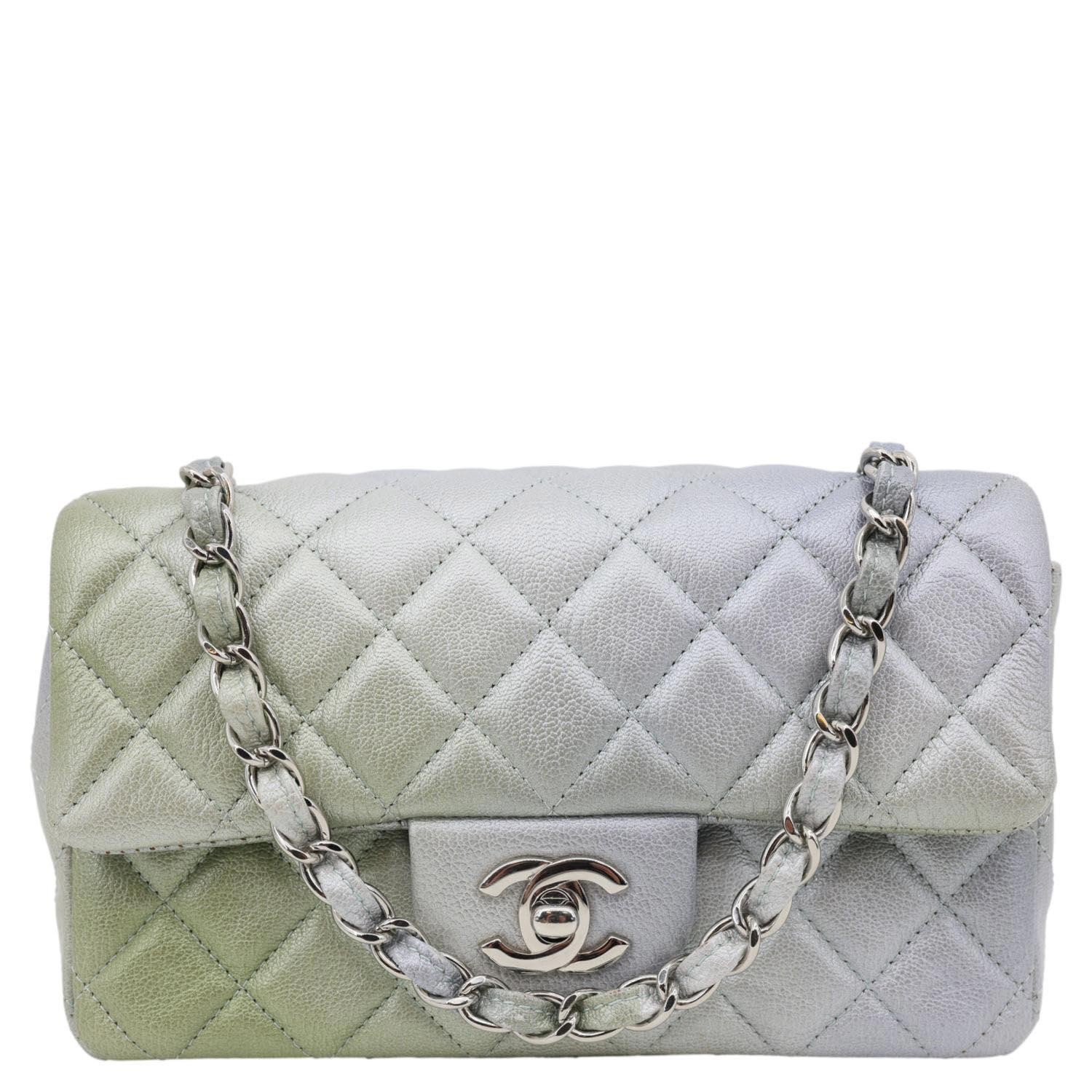 CHANEL Classic Rectangular Flap Mini Quilted Irid… - image 1