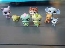 8 Figurines animaux PETSHOP