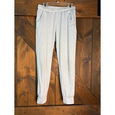 All in Motion Girl's L 10/12 Heathered Light Gray Joggers Activewear