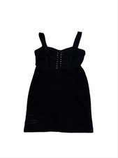 Forever 21 Lattice Front Sweetheart Bodycon Mini Dress