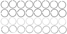 MAHLE 41940.010 Engine Piston Ring Set For Select 03-10 Ford Models