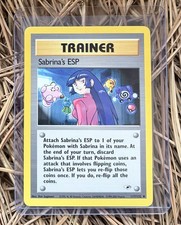 SABRINA'S ESP - Pokemon - 117/132 Gym Heroes - LP on eBay
