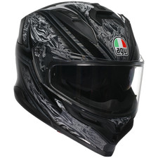 AGV K7 Damascus Black/Silver Sport Touring Urban Motorcycle Helmet