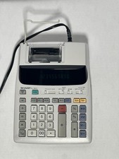 SHARP EL-1801V Ink Printing Calculator Printing Machine-Tested Works -