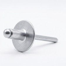 Large Flange Pop Rivets Aluminum Dome Head Open End Blind All Sizes & Qtys